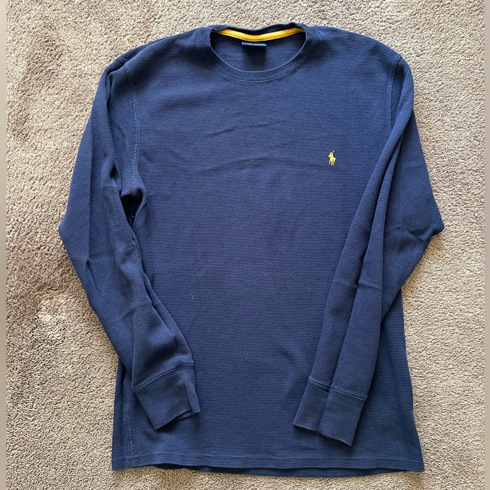 Polo Ralph Lauren Men’s Waffle Long Sleeve Tee